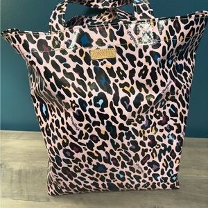 Consuela grab n go basic tote in Ruth pink leopard brand new with tags